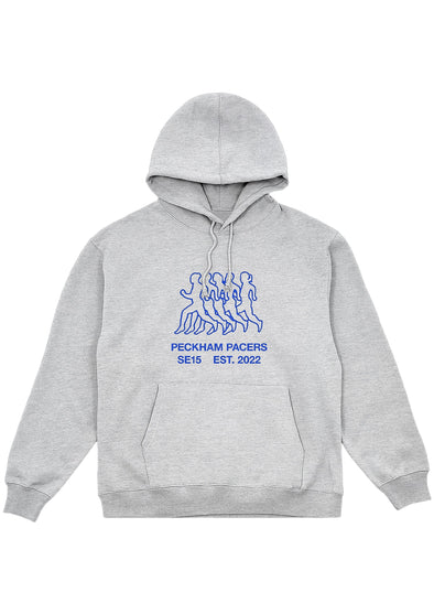 Peckham Pacers Hoodie - Grey Flaash Apparel 