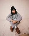 Hickory Stripe Work Jacket - PRESALE Flaash Apparel 