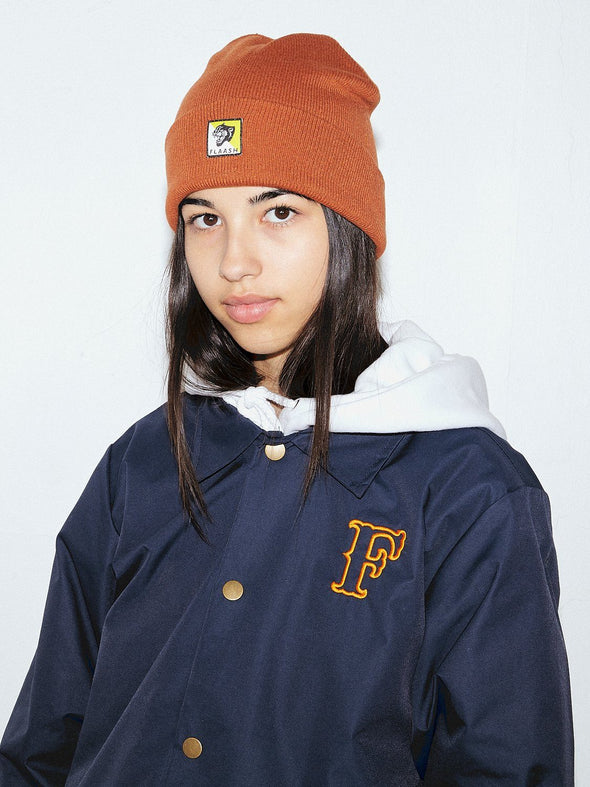 Panther Beanie - Orange Flaash Apparel 