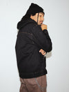 Denim Worker Jacket - Black flaash apparel1 