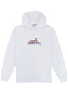 Tiger Corp Embroidered White Hoodie Flaash Apparel 