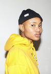 Fisherman Merino Wool Black Beanie Flaash Apparel 