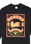 Tiger Matchbox Longsleeve Tee - Black Flaash Apparel 