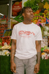 Quinn Dragon Organic Tee - White Flaash Apparel 