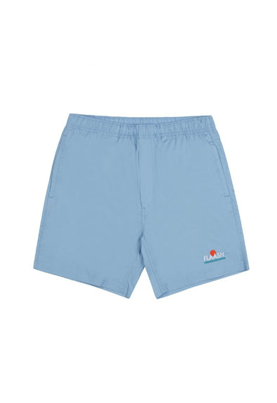 Breezy Beach Shorts Blue flaash apparel1 