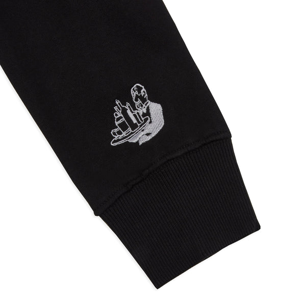 Cafe de Flaash Organic Hoodie - Black Flaash Apparel 