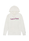 Cafe de Flaash Organic Hoodie - Off White Flaash Apparel 